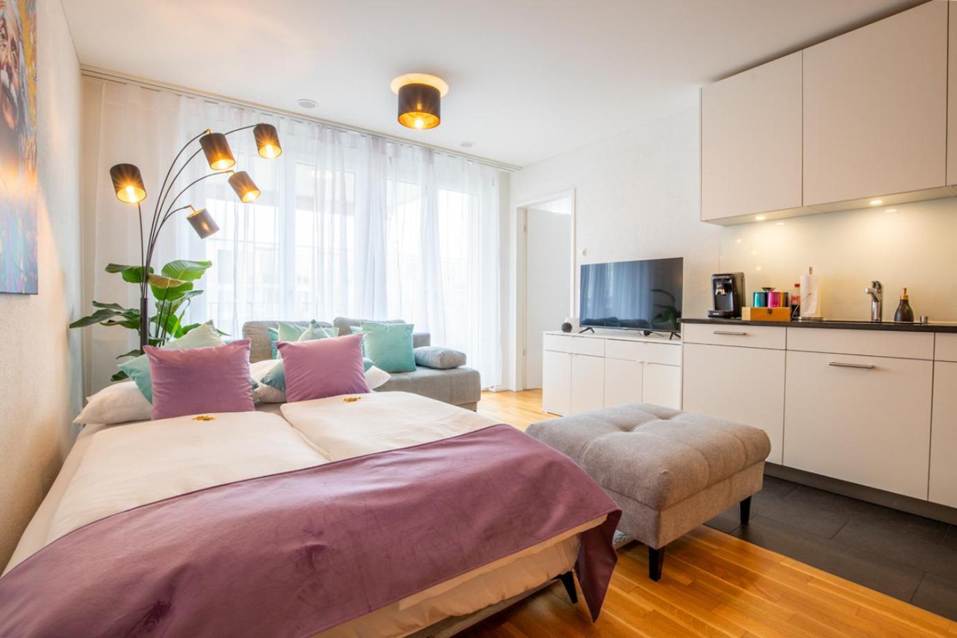 Special Einstein I Apartment Basel, Messe Kleinbasel 10-Star Dış mekan fotoğraf