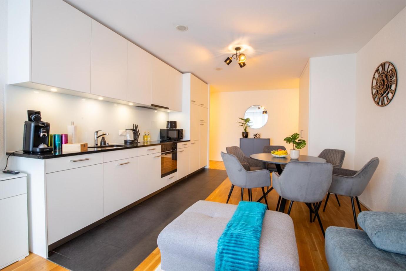 Special Einstein I Apartment Basel, Messe Kleinbasel 10-Star Dış mekan fotoğraf
